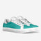 JENSEN CLASSIC LEATHER TENNIS SHOES IN AQUA & WHITE (MEN)